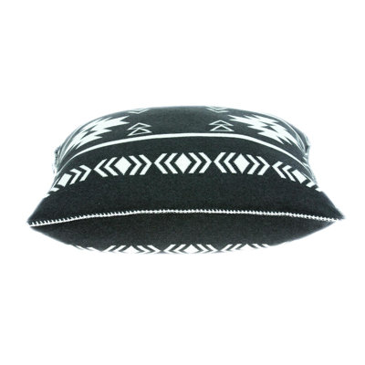 Parkland Collection Sioux Southwest Black Throw Pillow