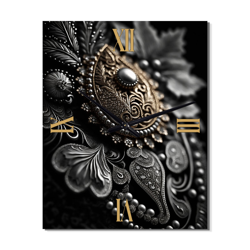 Vintage Boho II - horloge murale rétro, Petit