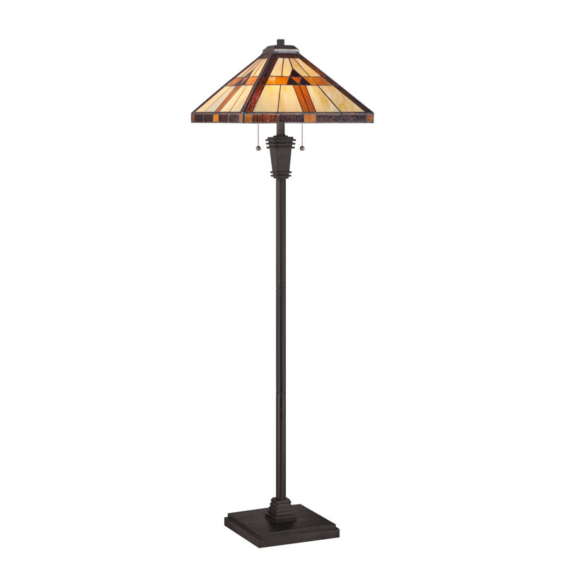 Holstentor 60'' Bronze Traditional Floor Lamp