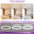 Blodgett 18.9'' Flush Mount Ceiling Fan with Light, Low Profile, App & Remote, Reversib Motor