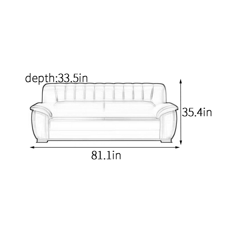 Modern light luxury classical sofa