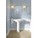 Devonshire® Ceramic 24" Pedestal Bathroom Sink with Overflow