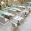 Banc rembourré en similicuir