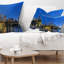 Coussin lombaire calgary cityscape de photographie