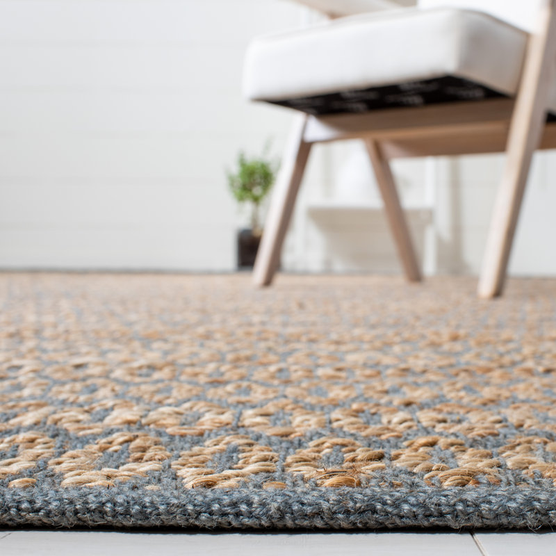 Tapis à motif géométrique en laine Cirencester, Rectangle de 3 pi x 5 pi