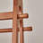 Solid Wood Freestanding Clothing Garment Rack