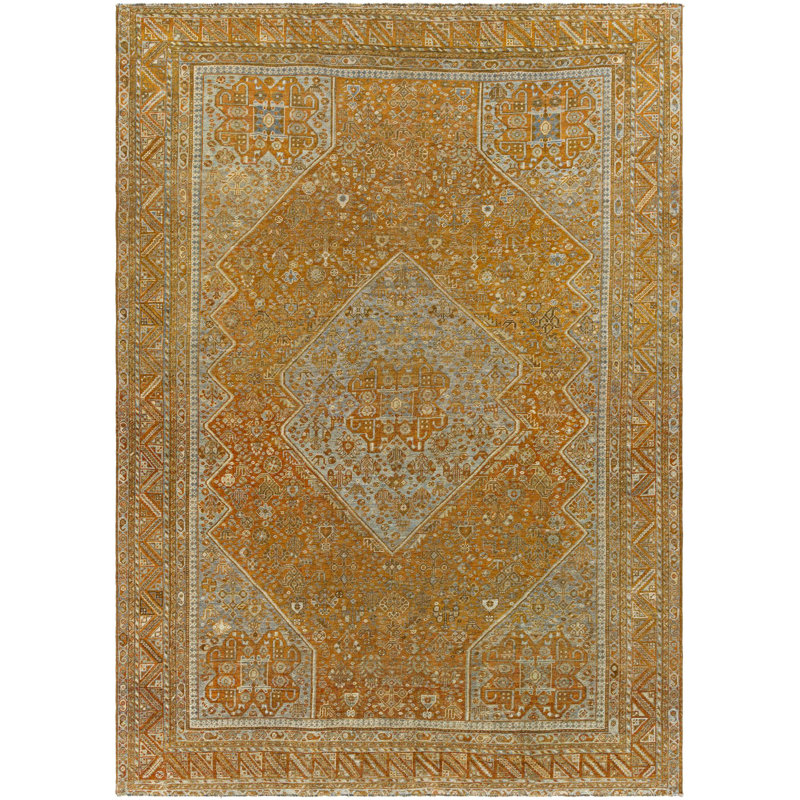 Antique One Of A Kind One-of-a-Kind 6'11" X 9'2" Hand Knotted Area Rug