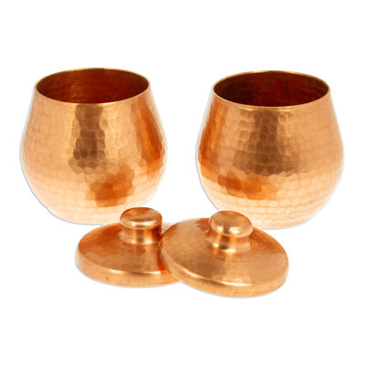 Copper Ginger Jar
