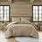 2 PCS Chenille Oversized Comforter Set