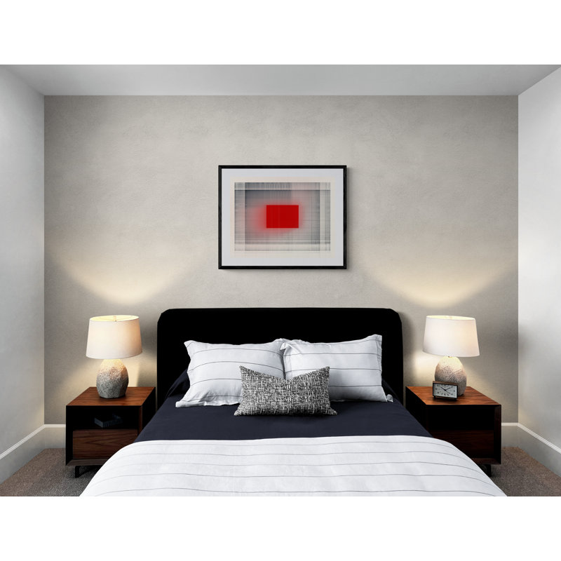 Minimal _ 14_So_39340 Wide Print by Rica Belna, 19" H x 25" W, 18" H x 24" W, Black Framed Canvas