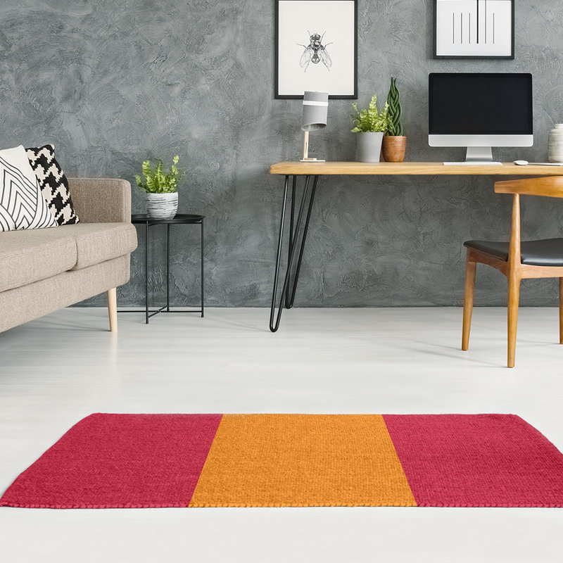 Striped Indoor Rug, Rectangle 5' x 7', Yes