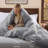 Bedsure Microfiber Duvet Cover Queen Size - Prewashed Cotton-Like Extra Soft Bedding Set (Set of 3)-907706775-920338763