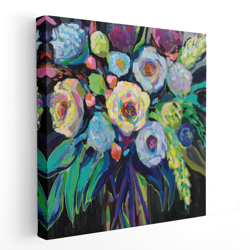 Nighttime - Canvas Print Wall Art, 12" H x 12" W