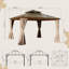 12 Ft. W x 12 Ft . D Aluminum Patio Gazebo