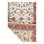 Floral Area Rug in Ivory