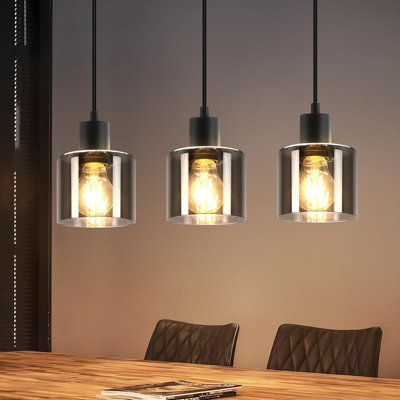 3-Light Kitchen Island Pendant