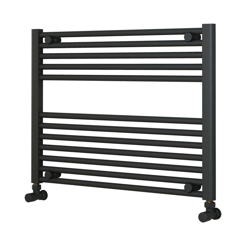 Sharell Straight Towel Rail Heated Towel Rails, 60cm H x 80cm W x 3cm D