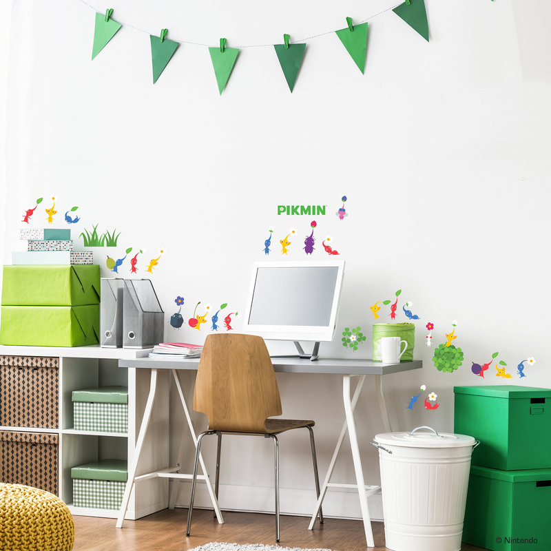Nintendo Pikmin Characters Wall Decals