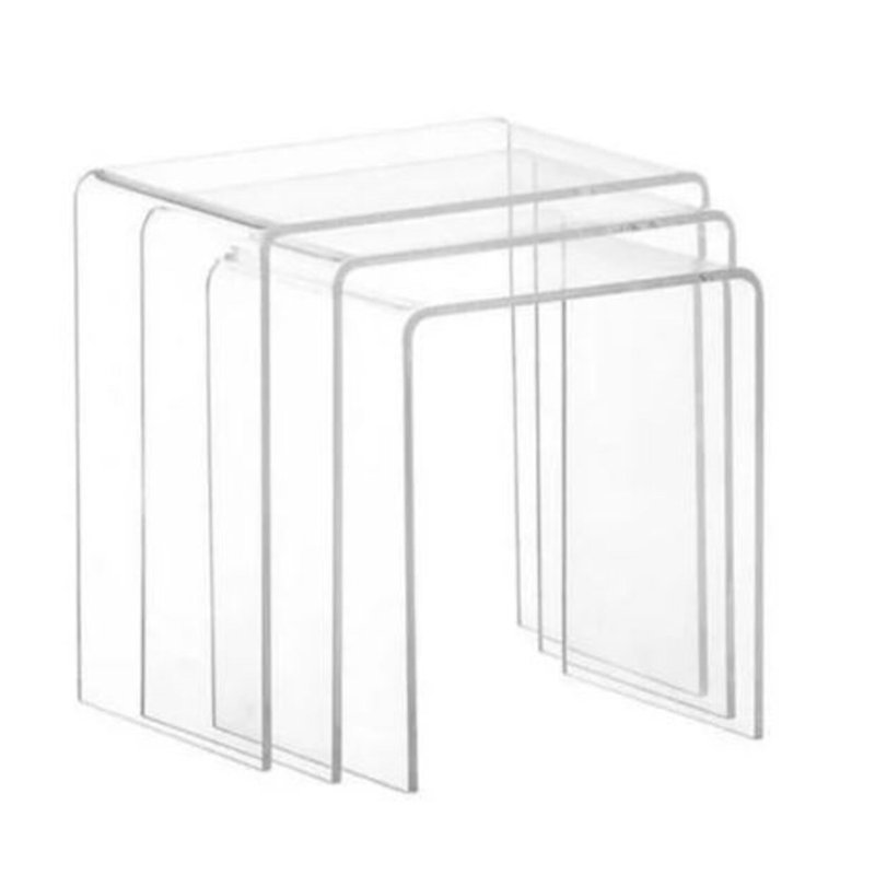 Pina Acrylic Nesting Table