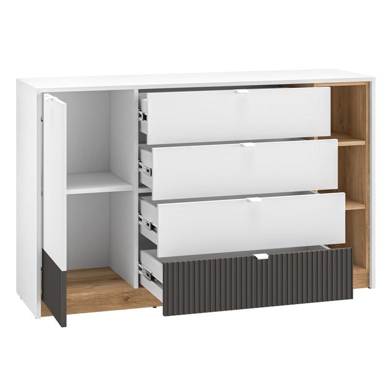 138 cm W Chest of Drawers