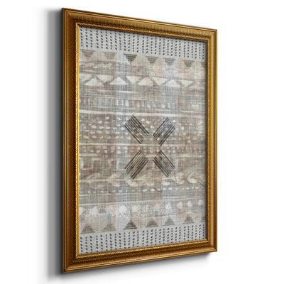 Toile encadrée de qualité supérieure Traders Tapisserie III - prête à être accrochée