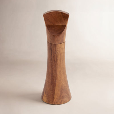 Nambe Contour Pepper Mill Tall 2.5