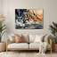 Birds Black Skimmer Beige Metal Wall Art-1111133603