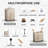 Kent Bathroom Accessories Set – Soap Dispenser, Toothbrush Holder, Tumbler & Tray, Christmas Gift