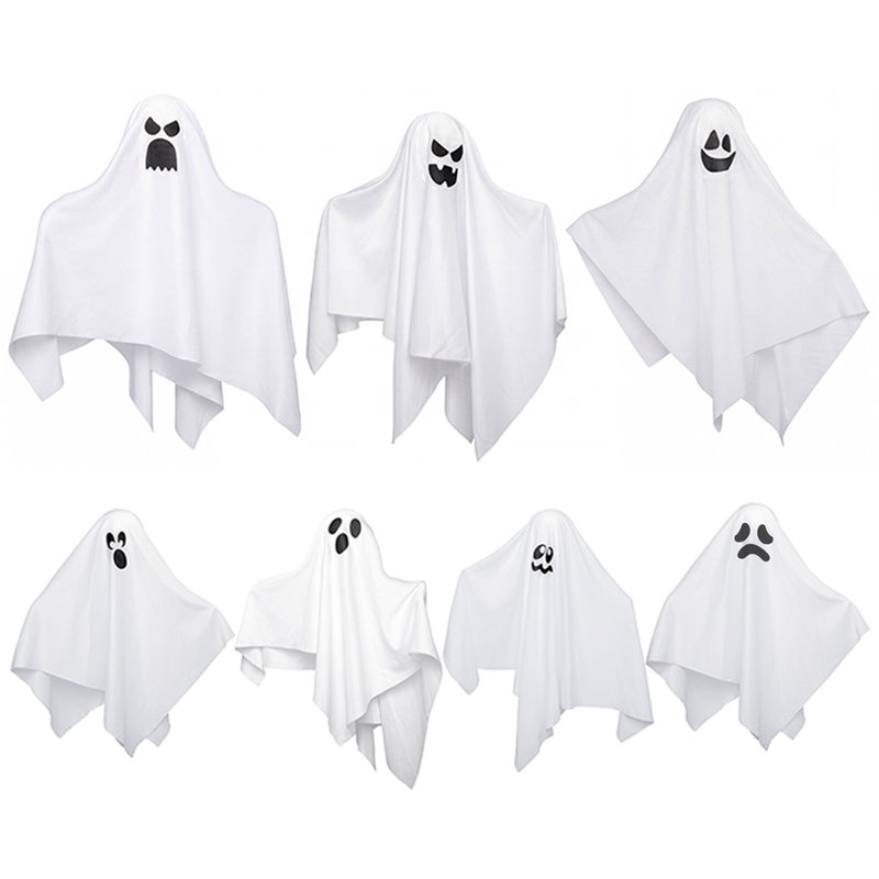 7Pcs 19.6” Halloween Hanging Ghost