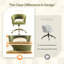 Chaise de bureau pivotante 25,1 pouces-1075718555