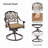Tauren 8 - Person Patio Dining Set with Oval Table , Cushions Included-1565017768