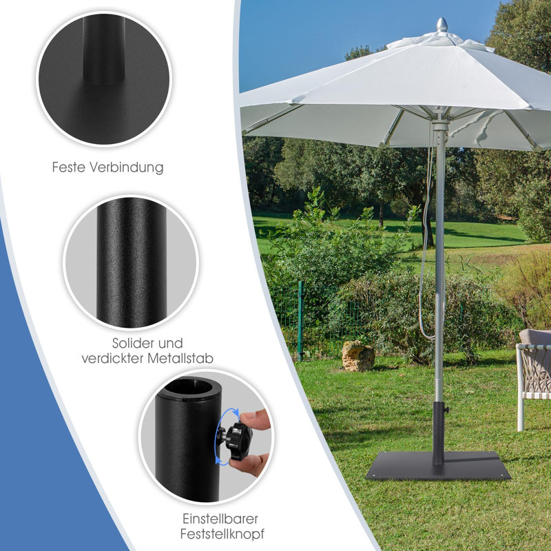 Bhotra 15kg Metal Free Standing Umbrella Base