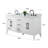 60" Double Bathroom Vanity Set-94811325-94811326