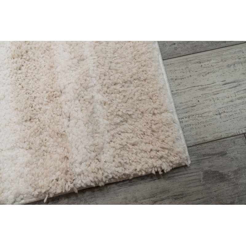 Evas 19592-180 IVORY/BEIGE, Rectangle 5'2" x 7'
