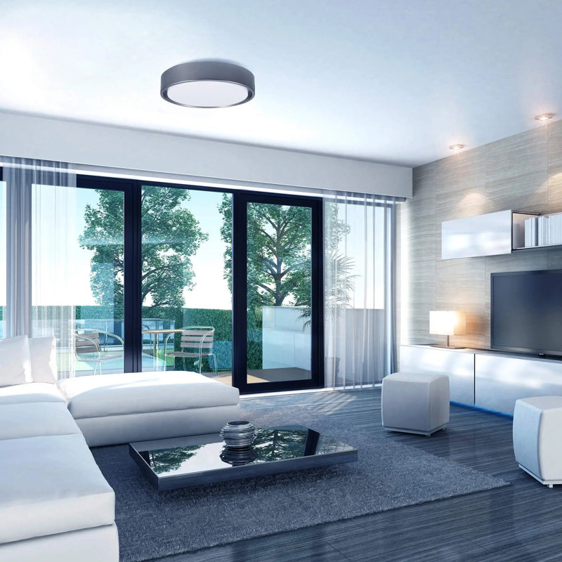 KODA 14" LED Ceiling Light with Mood Lighting and Motion Sensor