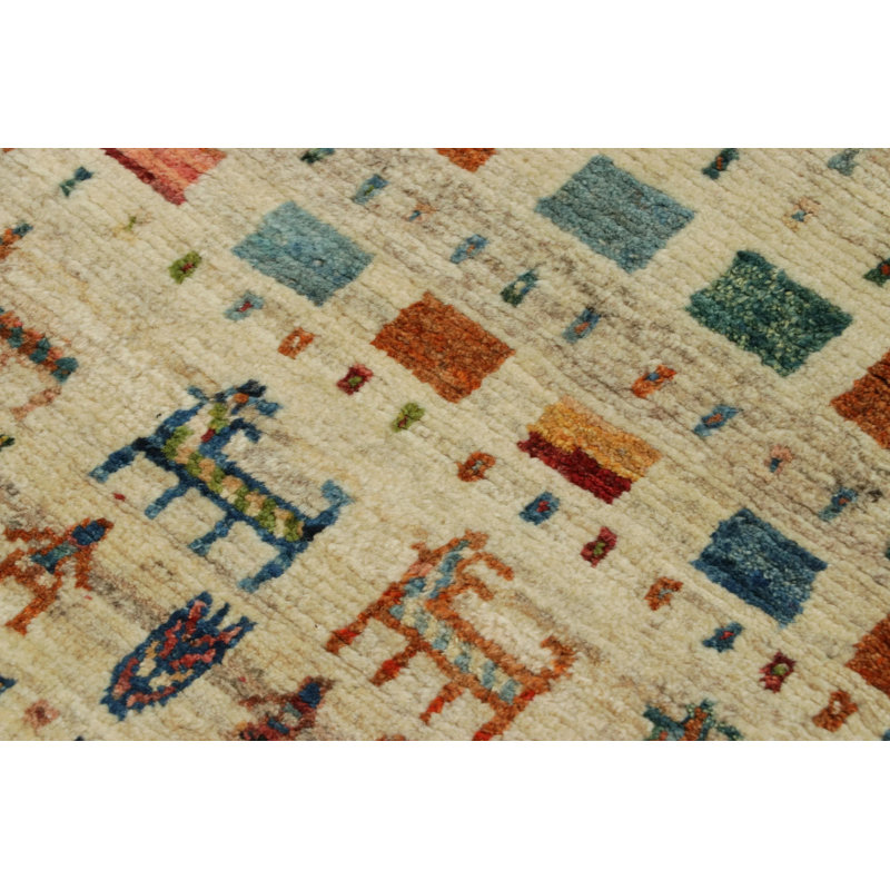One-of-a-Kind 2'8" X 4'11" Hand Knotted Area Rug