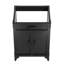 Base de meuble-lavabo simple 23 po Modway Steamforge seulement en noir