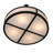 Smythe Glass Semi Flush Mount