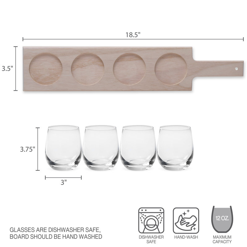 12oz. Beer Flight Set