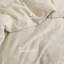 Ensemble de housse de couette en jacquard de coton et lin texturé-128764752
