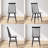 Alvie 17" Wide Modern Farmhouse Windsor Back Solid Wood Dining Chairs-99057966