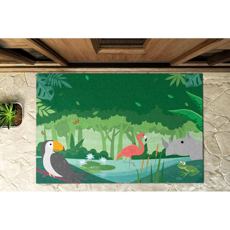 Non-Slip Outdoor Doormat