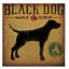 «Black Dog at Show No VT», reproduction d'impression sur toile tendue-31875850