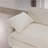 Sofas L-Shaped 2-Seater Light Beige Corduroy with Footrest for Small Spaces | Beige | Corduroy-1621820366