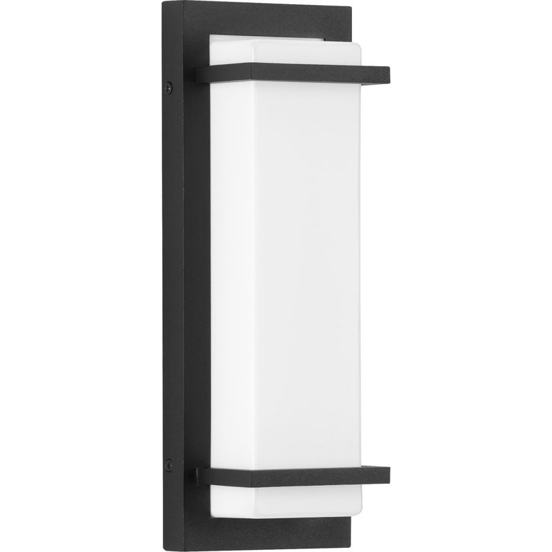 Bessoir Aluminium LED Wall Light, Black