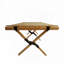Table de salle à manger d'extérieur pliable