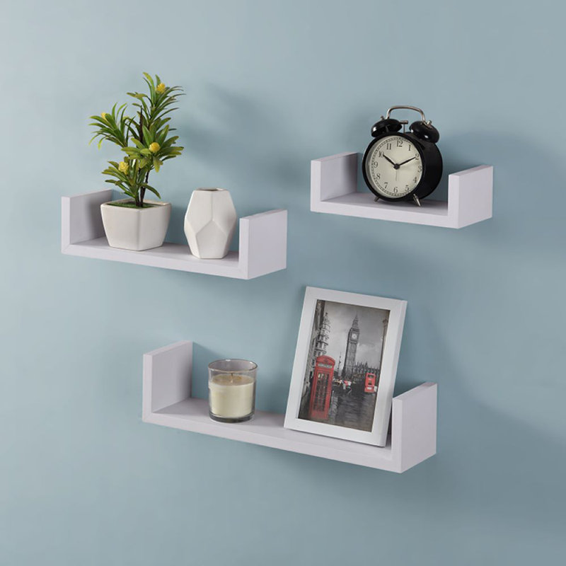 Caughey 3 Piece Floating Shelf