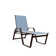 Holna Outdoor Rust-Resistant Metal Chaise Lounge