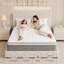 Matelas hybride mi-ferme en mousse de 14 po dans une boîte, isolement des mouvements et soulagement de la pression pour un sommeil profond, certifié CertiPUR-US® et OEKO-TEX®-130376582-130376583