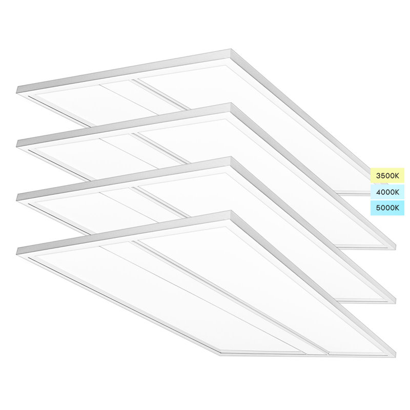 Dimmable Troffer Ceiling Light, 47.72" H x 23.74" W x 1.74" D